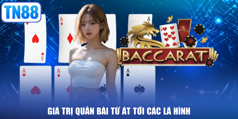 Giá trị quân bài từ Át tới các lá hình