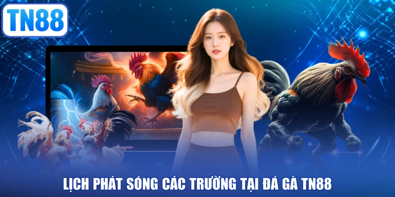 Lịch phát sóng các trường tại Đá Gà TN88