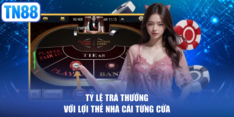 Tỷ lệ trả thưởng với lợi thế nhà cái từng cửa